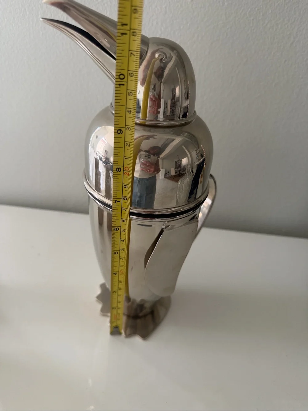 OGGI stainless Steal Penguin-Shaped Cocktail Shaker and Pitcher